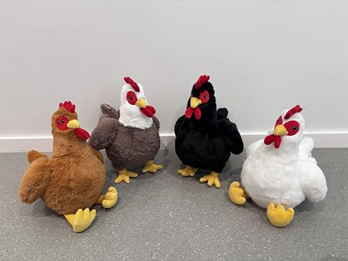 MorisMos 4 stücke süß küken Kuscheltier Set,weich klein Hahn Stofftier plüschtier, deko plüsch chickenteddy Geburtstag Geschenk für Kinder Baby MorisMos 4 stücke süß küken Kuscheltier Set,weich klein Hahn Stofftier plüschtier, deko plüsch chickenteddy Geburtstag Geschenk für Kinder Baby von MorisMos