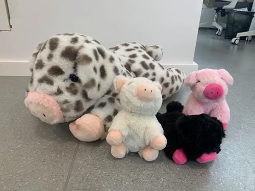 MorisMos Dot Schwein Kuscheltier groß XXL mit 3 Babys im Bauch, süß riesen Schwein plüschtier stofftier, Pigteddy Geburtstag Weihnachten Geschenk Kinder MorisMos Dot Schwein Kuscheltier groß XXL mit 3 Babys im Bauch, süß riesen Schwein plüschtier stofftier, Pigteddy Geburtstag Weihnachten Geschenk Kinder von MorisMos