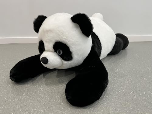 MorisMos groß Panda Kuscheltier XXL, 80cm lang riesen Panda stofftier plüschtier, Kinder Geburtstag Weihnachten Geschenk von MorisMos