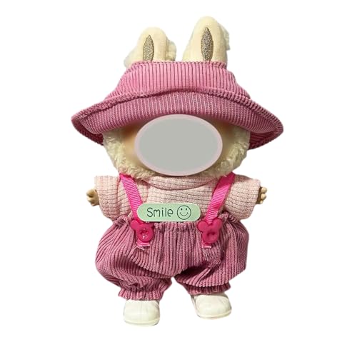 Bekleidung für 17cm Labu plüschtier，bu-bu Plush Doll Clothes，Bekleidungs zubehör für 17cm Labubu Plush Pullover Bekleidung, (1) von Morjakey