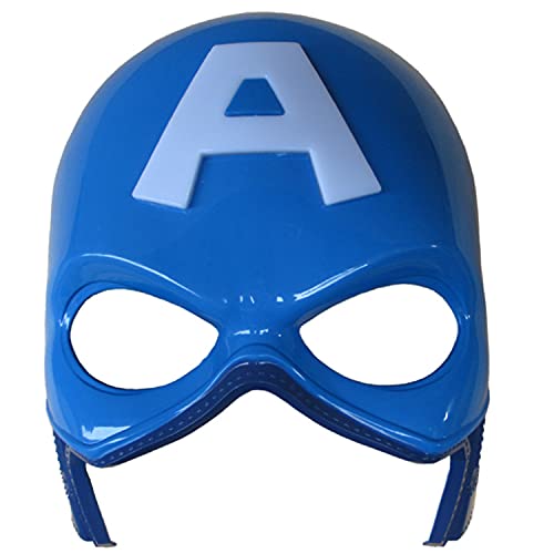 Morningsilkwig Halloween Captain America Maske Costum captain america Masqu Fete Enfant Superhelden Maske von Morningsilkwig