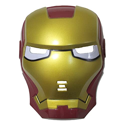 Morningsilkwig Masken Superhelden Ironman Maske Superheld Halloween Masken Kinder Iron man Anzug von Morningsilkwig