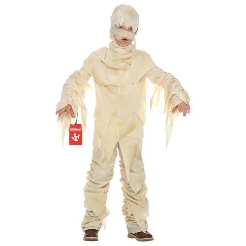 Morph Mumienkostüm für Kinder, Perfekt für Halloween, Jungen Mumie Verkleidung, Gruseliges Kostüm für Herbst, 7-9 Jahre von Morph