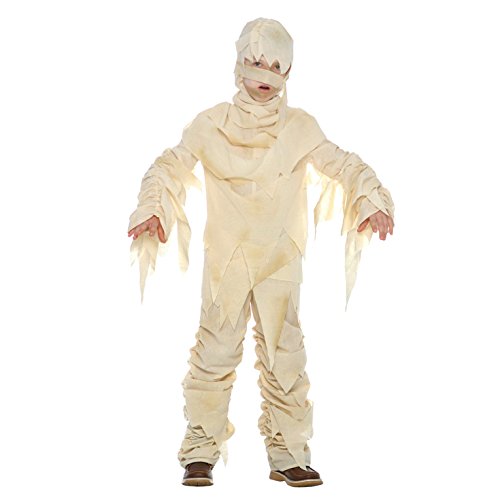 Morph Mumienkostüm für Kinder, Perfekt für Halloween, Jungen Mumie Verkleidung, Gruseliges Kostüm für Herbst, 7-9 Jahre von Morph