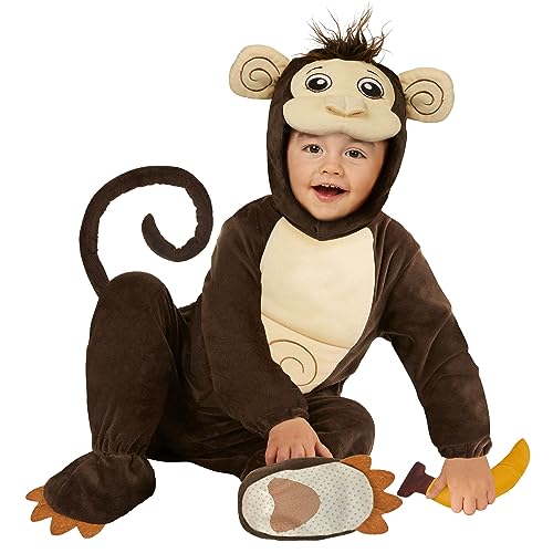 Morph Affen Kostüm für Kinder, Affenkostüm Kleinkind Baby, Affenkostüm Kostüm, Affe Kind Karneval Kostüm, Affe Affenkostüme Kinder, Onesie Affe - 6-12 Monate Morph Affen Kostüm für Kinder, Affenkostüm Kleinkind Baby, Affenkostüm Kostüm, Affe Kind Karneval Kostüm, Affe Affenkostüme Kinder, Onesie Affe - 6-12 Monate von Morph