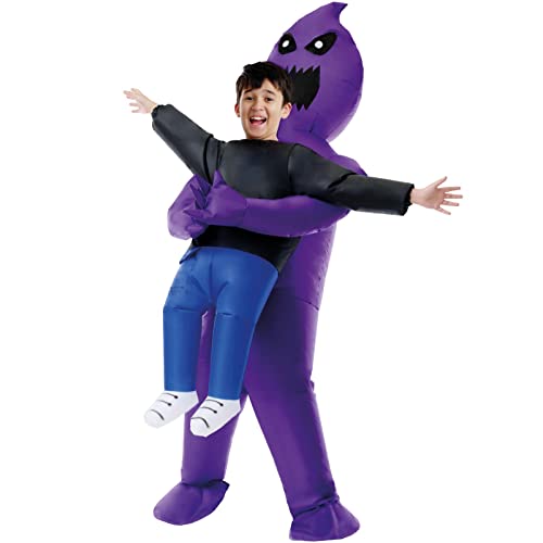 Morph Aufblasbares Kinderkostüm Gespenst, Perfekt für Halloween, Geisterkostüm für Kinder, Lustiges Design von Morph