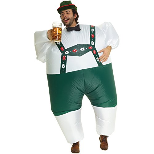 Morph Aufblasbares Lederhosen Kostüm für Erwachsene, Megamorph - Einheitsgröße Morph Aufblasbares Lederhosen Kostüm für Erwachsene, Megamorph - Einheitsgröße von Morph
