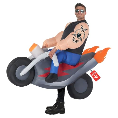 Morph Aufblasbares Motorrad Kostüm für Erwachsene von Morph