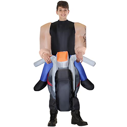 Morph Aufblasbares Motorrad Kostüm für Kinder von Morph