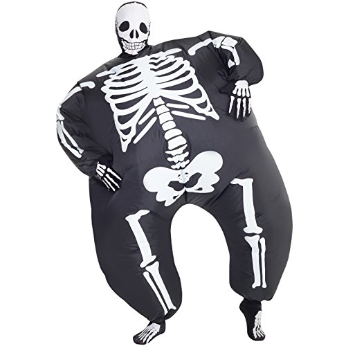 Morph Aufblasbares Skelett Kostüm für Erwachsene, Megamorph - Einheitsgröße Morph Aufblasbares Skelett Kostüm für Erwachsene, Megamorph - Einheitsgröße von Morph
