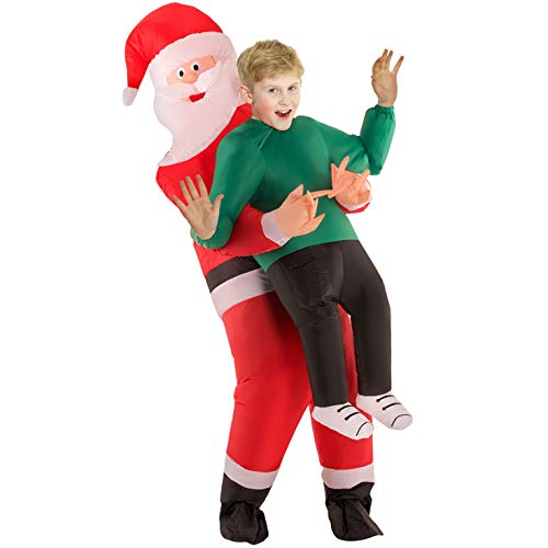 Morph Aufblasbares Weihnachtsmann Kostüm Kinder, Kinder Weihnachtsmann Kostüm, Aufblasbarer Weihnachtsmann Kostüm, Weihnachtsmann Aufblasbar Kostüm, Weihnachtsmann Kostüm Aufblasbar von Morphsuits