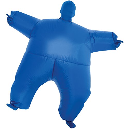 Morph Blaues Aufblasbares Kostüm für Kinder, Megamorph - Einheitsgröße von Morphsuits