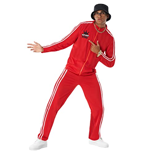 Morph Costume Rapper Kostüm, 80er Jahre Kostüm Herren, 90er Hip Hop Kostüm Herren, 90er Jahre Kostüm, Rapper Kostüm Herren Faschingskostüm Herren Größe M Morph Costume Rapper Kostüm, 80er Jahre Kostüm Herren, 90er Hip Hop Kostüm Herren, 90er Jahre Kostüm, Rapper Kostüm Herren Faschingskostüm Herren Größe M von Morph