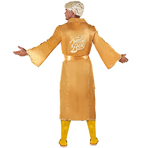 Morph Ric Flair Kostüm, WWE Kostüm Herren Am Besten Gepaart Mit Wwe Gürtel, Wrestler Kostüm Herren, Wrestling Kostüm Herren, Kostüm Wrestler XL von Morph