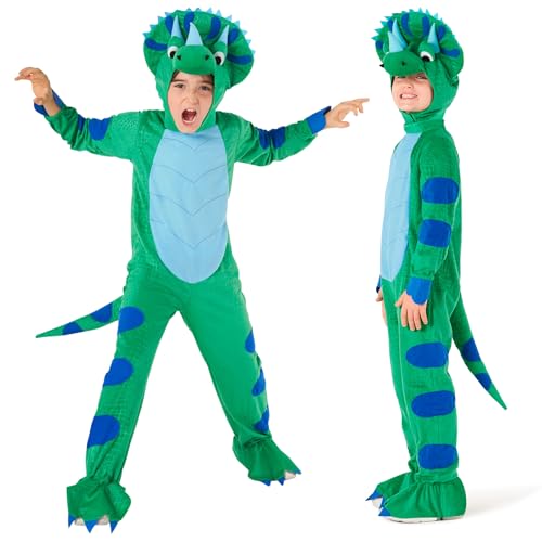 Morph Dino Kostüm Kinder, Kostüm Kinder Jungen Dino, Kinderkostüm Dinosaurier, Kostüm Kinder Dino, Dinokostüm Kinder, Dino Kostüme Kinder, Faschingskostüme Kinder Dinosaurier T2 von Morph