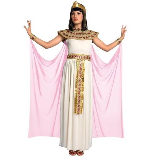 Fun Shack Cleopatra Kostüm für Damen, Ägyptisches Thema, Perfekt für Halloween und Mottopartys, M von Morph