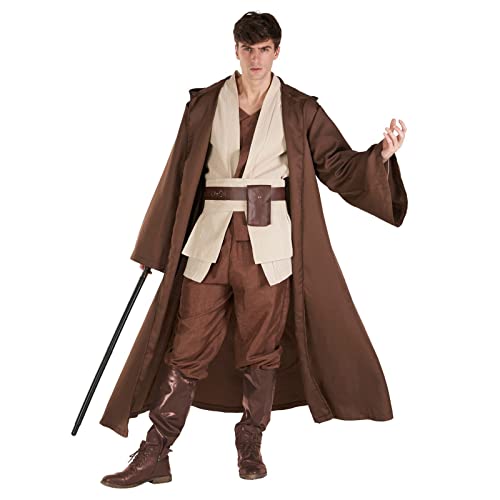 Morph Kostüm Galaktischer Krieger für Herren, Jedi Ritter, Ausgefallen, Perfekt für Karneval und Halloween, L Morph Kostüm Galaktischer Krieger für Herren, Jedi Ritter, Ausgefallen, Perfekt für Karneval und Halloween, L von Morph