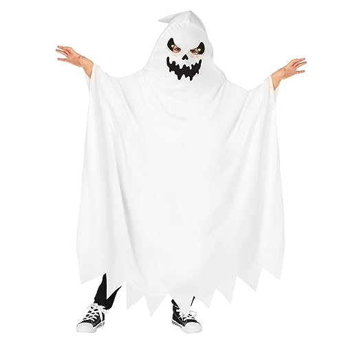 Morph Halloween Kostüm Geist Kinder Jungen Geisterkostüm Halloween Gespenst Faschingskostüme, Gespenster Kostüm von Morph