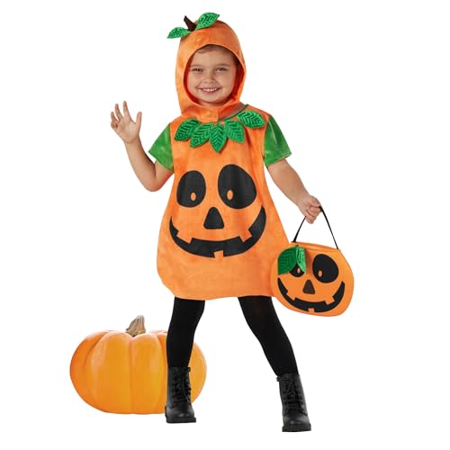 Morph Halloween Kürbis Kostüm Kinder Halloween Kostüm Kürbis Baby Halloween Kostüm Kürbis Kinder Halloween Kostüm Kürbis Mädchen Jungen Kürbiskostüm Kleinkind - 3-4 Jahre von Morph