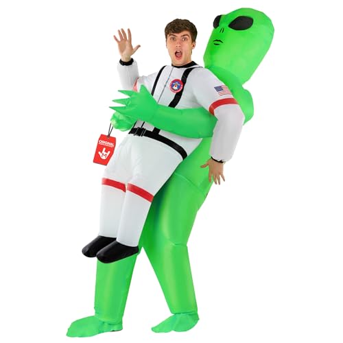 Morph Alien Kostüm Herren, Aufblasbares Kostüm Alien, Raumfahrer, Astronaut Verkleidung für Halloween, Karneval & Fasching Morph Alien Kostüm Herren, Aufblasbares Kostüm Alien, Raumfahrer, Astronaut Verkleidung für Halloween, Karneval & Fasching von Morph