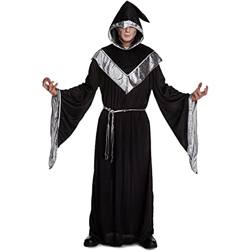 Morph Zauberer Kostüm Herren, Halloween Robe Herren, Kostüm Zauberer, Kostüm Magier, Herren Kostüm, Halloween Kostüm Herren Zauberer Größe XXL von Morph