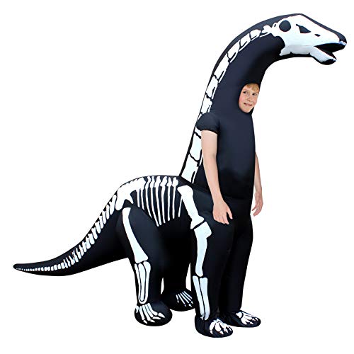 Morph MCKGIDIS Aufblasbares Kostüm, Unisex, Diplodocus Skelett Kinder, Einheitsgröße Morph MCKGIDIS Aufblasbares Kostüm, Unisex, Diplodocus Skelett Kinder, Einheitsgröße von Morphsuits