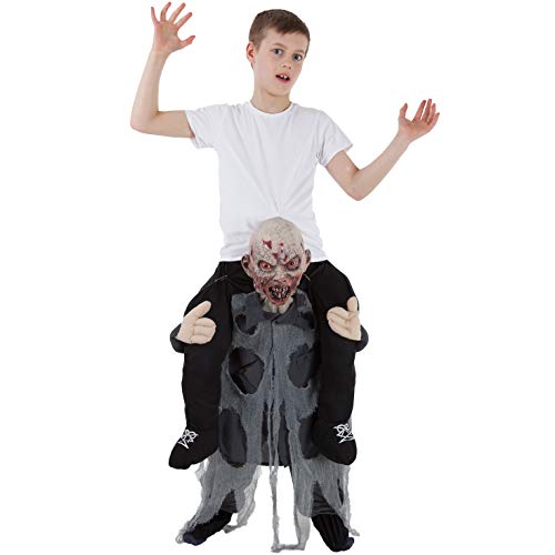 Morph MCKPBZO Zombie Huckepack Kostüm, Unisex, Einheitsgröße Kinder von Morph