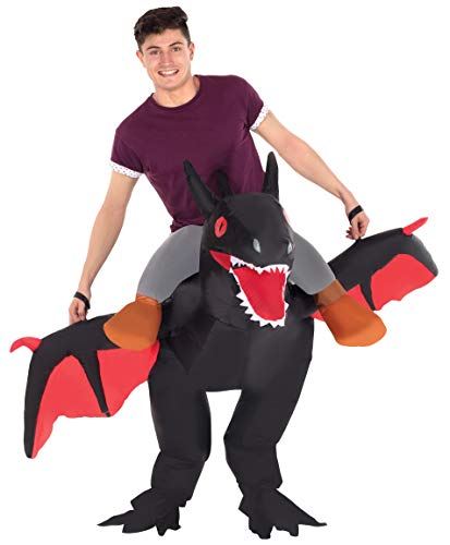 Morph MCROIDS Kostüm Schwarzer Drache Erwachsene Einheitsgröße Morph MCROIDS Kostüm Schwarzer Drache Erwachsene Einheitsgröße von Morph