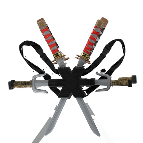 Morph Ninja Schwert Kinder, Ninja Schwert Kostüm, Ninja Schwerter Für Kinder, Ninja Waffen Für Ninja Kostüm Kinder - Einheitsgröße von Morph