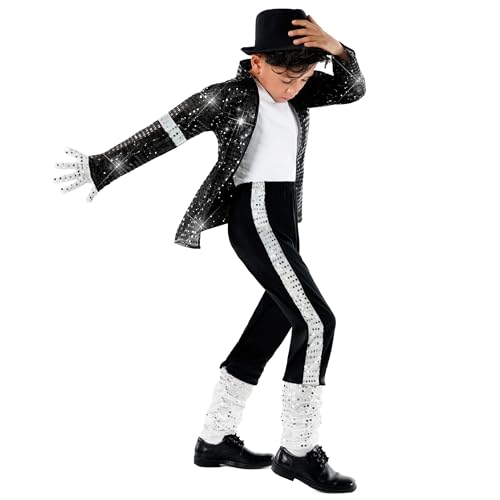 Morph Pop Kostüm Kinder, 90er Jahre Outfit, Perfekt für Karneval und Mottopartys, M Morph Pop Kostüm Kinder, 90er Jahre Outfit, Perfekt für Karneval und Mottopartys, M von Morph