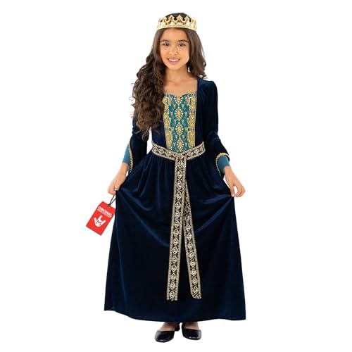 Morph Prinzessin Kostüm Mädchen, Medieval, Prinzessin Kostüm Kinder, Perfekt für Karneval, Mottopartys, Fasching und Halloween - 12-14 Jahre Morph Prinzessin Kostüm Mädchen, Medieval, Prinzessin Kostüm Kinder, Perfekt für Karneval, Mottopartys, Fasching und Halloween - 12-14 Jahre von Morph