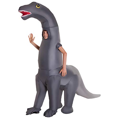 Morph Riesiges Aufblasbares Dino Kostüm, Diplodocus Kostüm für Kinder- Einheitsgröße von Morph