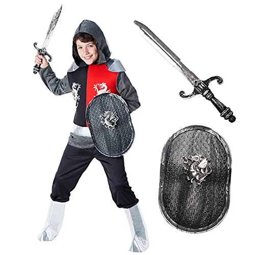 Morph Ritter-Kostüm für Kinder, Ritter-Kostüm, Ritter-Kostüm, Kinder-Kostüm, Ritter-Kostüm, mittelalterliches Kind, Größe S von Morph