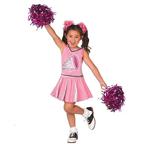 Morph Rosa Cheerleader Kostüm Mädchen, Cheerleader Kostüm Kinder, Cheerleader Kinder Kostüm, Cheerleader Kostüm Kinder Mädchen, Cheerleading Kostüm Kinder, Kostüm Cheerleader Mädchen M von Morph