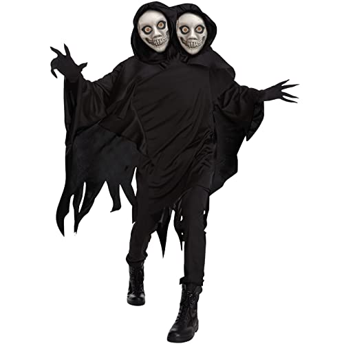Morph Geisterkostüm für Herren, Gruseliges Halloween-Outfit, Perfekt für Halloween-Partys, L Morph Geisterkostüm für Herren, Gruseliges Halloween-Outfit, Perfekt für Halloween-Partys, L von Morph