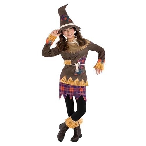 Morph Vogelscheuche Kostüm Kinder, Kostüme Vogelscheuche, Vogelscheuche Kostüme, Kostüm Vogelscheuche Kinder, Scarecrow Costume - Größe L von Morph