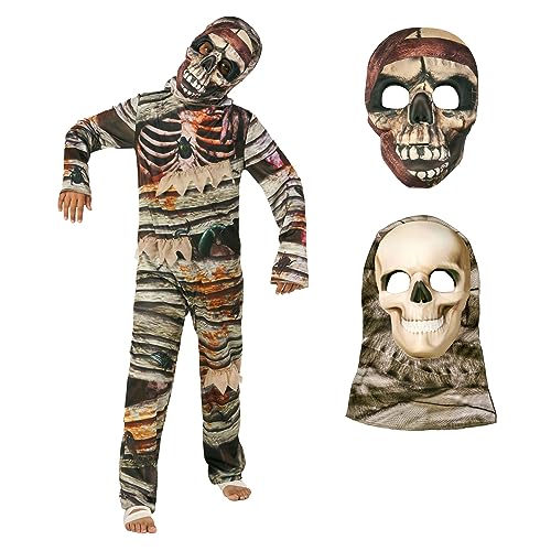 Morph Mumie Kostüm Kinder, Halloween Kostüm Mumie Kinder, Mumie Kostüm Kinder Jungen, Mumien Kostüm Kinder. Mumienkostüme Jungs - XL von Morph