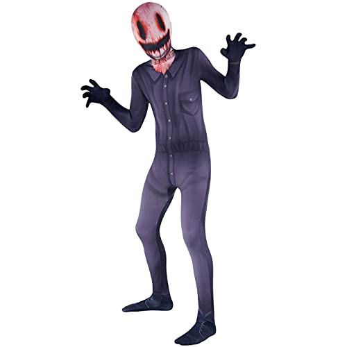 Morphsuits Kostüm Mister Smiley für Kinder, Gruseliges Halloween Outfit, Perfekt für Jungen und Mädchen, M Morphsuits Kostüm Mister Smiley für Kinder, Gruseliges Halloween Outfit, Perfekt für Jungen und Mädchen, M von Morph