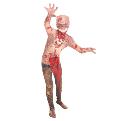 Explodierende Eingeweide Zombie Kinder Monster Morphsuit Faschingskostüm - size Large 4'1-4'6 (123cm-137cm) von Morphsuits