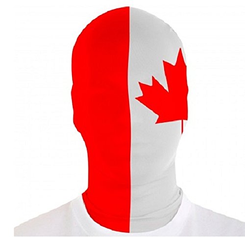 Kanada Morph Adult Mask - EINE Größe Kanada Morph Adult Mask - EINE Größe von Morphsuits