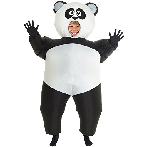 Morph Aufblasbares Panda Kostüm für Kinder, lustiges Tierkostüm Jungen Mädchen, Halloween und Karneval Morph Aufblasbares Panda Kostüm für Kinder, lustiges Tierkostüm Jungen Mädchen, Halloween und Karneval von Morphsuits