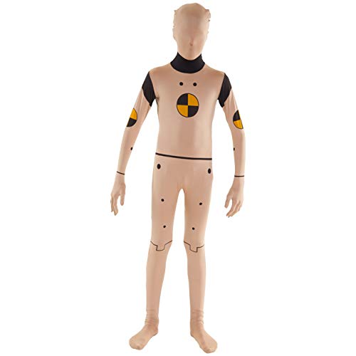 Morphsuit Crash Test Dummy Kostüm Kinder, Crashtest Dummy Anzug, Halloween Morphsuit, Morphsuit Kinder L von Morphsuits