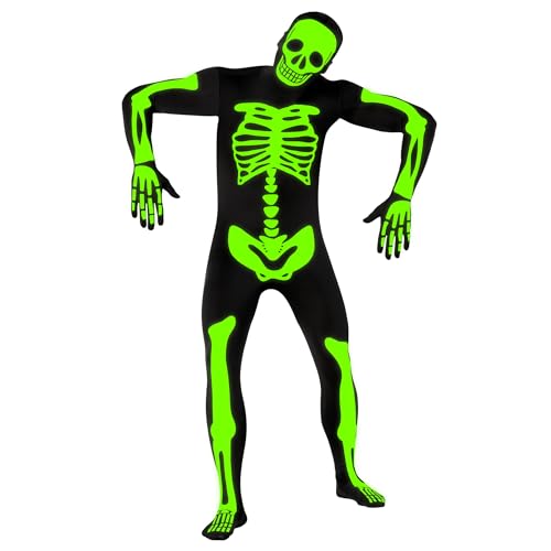 Morphsuits Leuchtendes Skelett Kostüm für Halloween Partys und Events, Perfekt für Männer, XXL Morphsuits Leuchtendes Skelett Kostüm für Halloween Partys und Events, Perfekt für Männer, XXL von Morphsuits