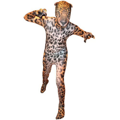 Morphsuits KLJAL - Jaguar Animal Planet Kinder Kostüm, 137-152 cm, Größe L von Morphsuits