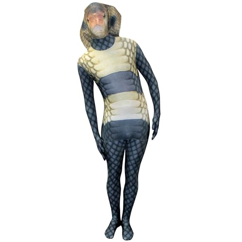 Morphsuits KLKCOL - Schlange Animal Planet Kinder Kostüm, 137-152 cm, Größe L von Morphsuits