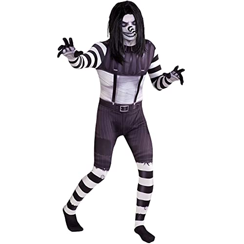 Morphsuits Laughing Jack Kostüm Kinder, Halloween Kinder, Halloween Kostüm Monster, Clown Kostüm Horror, Killer Clown Kostüm, Zentai Clown Kostüm Halloween M Morphsuits Laughing Jack Kostüm Kinder, Halloween Kinder, Halloween Kostüm Monster, Clown Kostüm Horror, Killer Clown Kostüm, Zentai Clown Kostüm Halloween M von Morphsuits