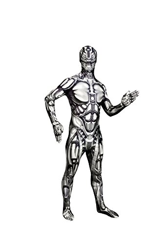 Morphsuits MLMADX Roboter Kostüm für Erwachsene, Monster Verkleidung, Halloween und Karneval - XL Morphsuits MLMADX Roboter Kostüm für Erwachsene, Monster Verkleidung, Halloween und Karneval - XL von Morphsuits