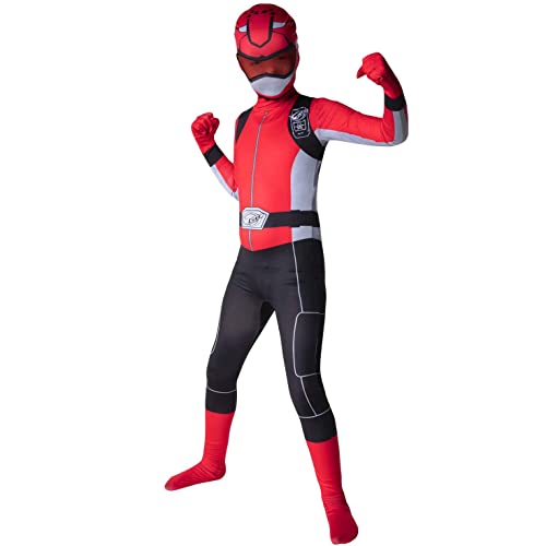 Morphsuits Kostüm Power Ranger für Kinder, Perfekt für Karneval und Halloween, Offizielles Lizenzprodukt, L von Morphsuits