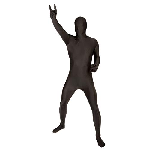 Morphsuit Schwarz Herren, Ganzkörperanzug Schwarz, Schwarzer Ganzkörperanzug, Zentai Ganzkörperanzug, Zentai Suit, Ganzkörperanzug Kostüm, Ganzkörperanzug Karneval, Ganzkörperanzug Halloween XXL von Morphsuits