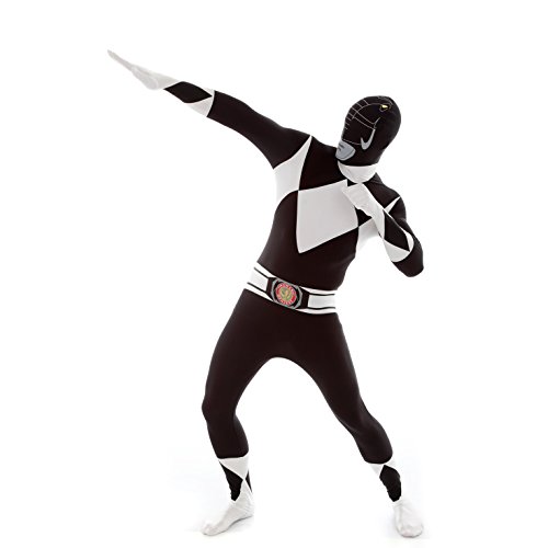 Morphsuits Schwarzes Power Ranger Kostüm Erwachsene, Power Ranger Kostüm Herren, Power Rangers Kostüm Herren, Power Ranger, Power Rangers Kostüme XL von Morphsuits